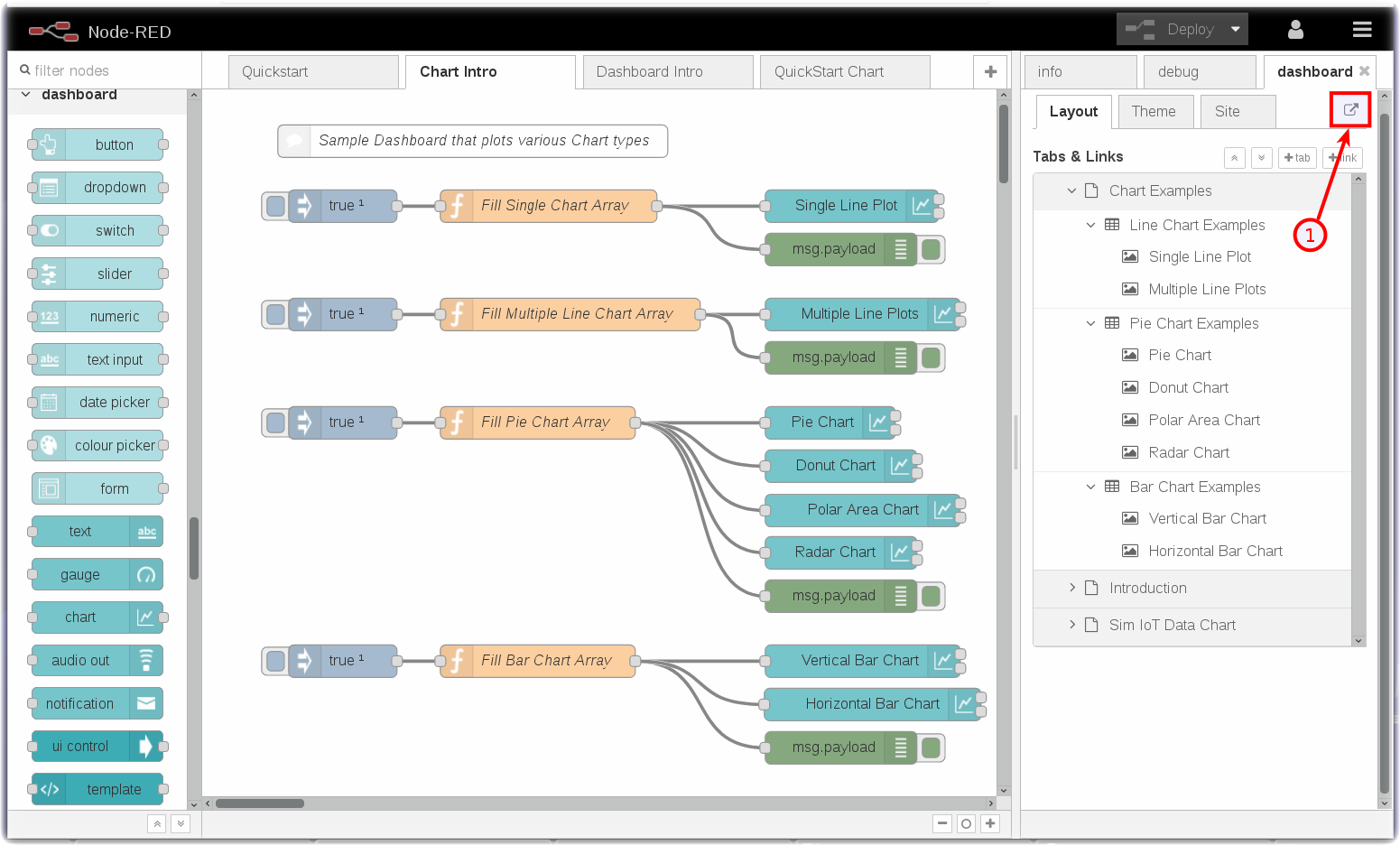 Node-RED Chart Intro