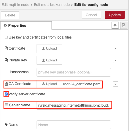 TLS Config